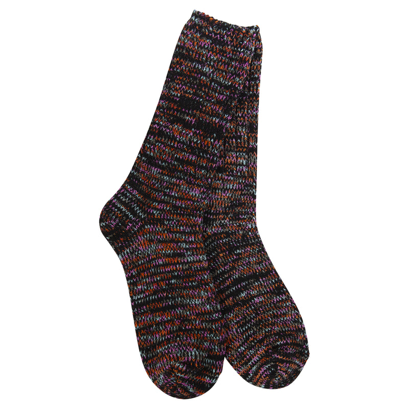 MIDNIGHT CONFETTI MARL COZY WARM SOCKS