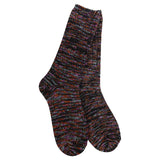 MIDNIGHT CONFETTI MARL COZY WARM SOCKS