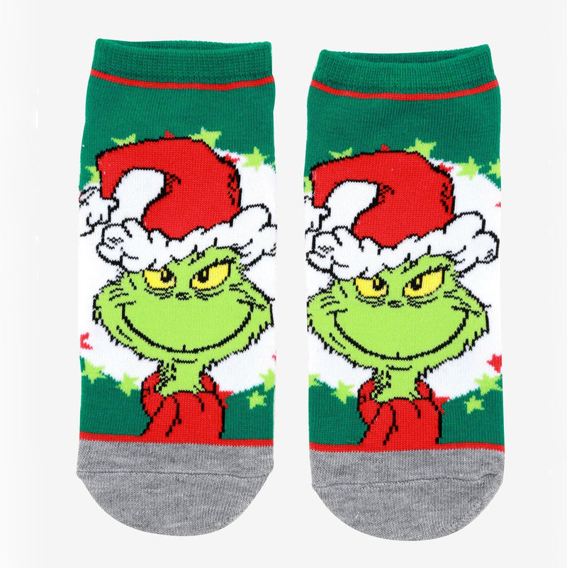 GRINCH CHRISTMAS ANKLE SOCKS
