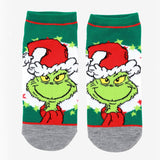 GRINCH CHRISTMAS ANKLE SOCKS
