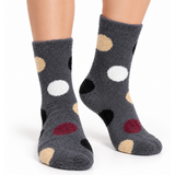 CONFETTI DOT GREY COZY WARM SOCKS