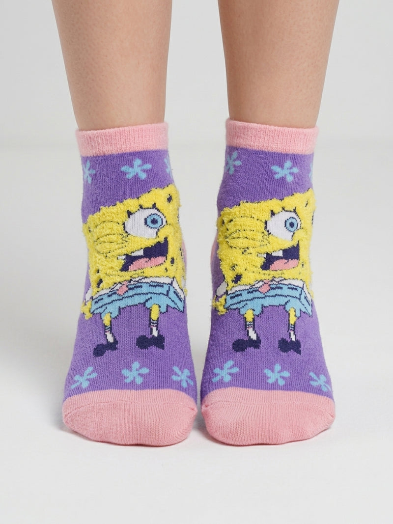 SPONGEBOB ANKLE SOCKS