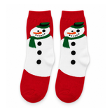 CLASSIC SNOWMAN HOLIDAY CREW SOCKS