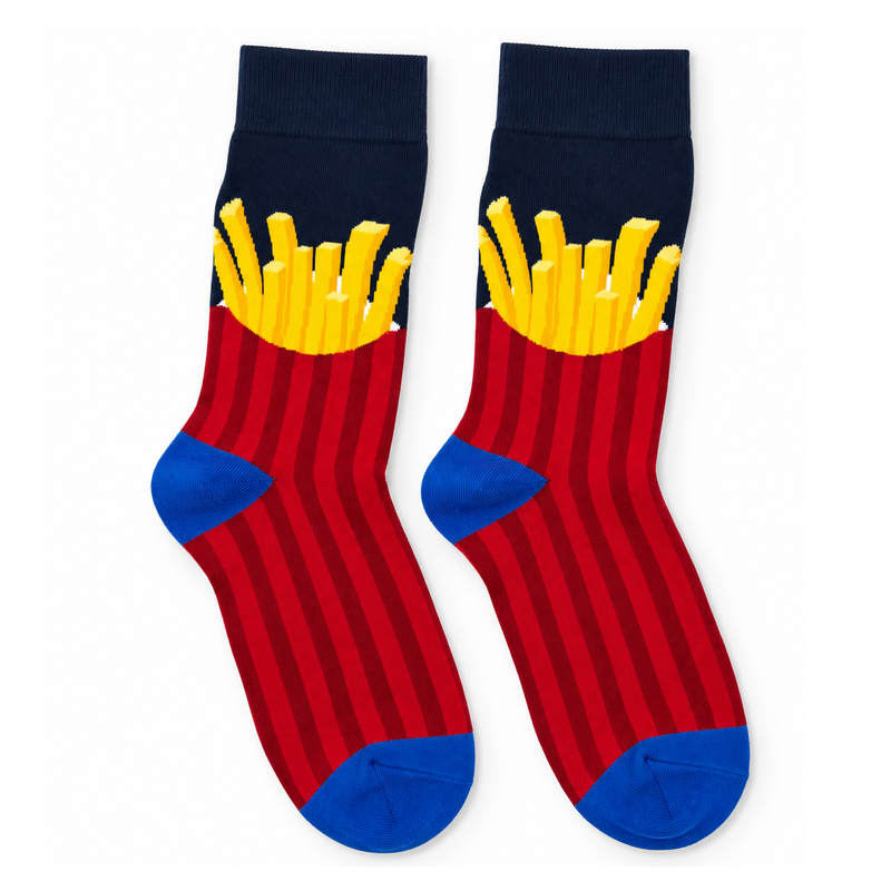 FRENCH FRIES CREW SOCKS