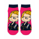 ANGELICA PINK ANKLE SOCKS