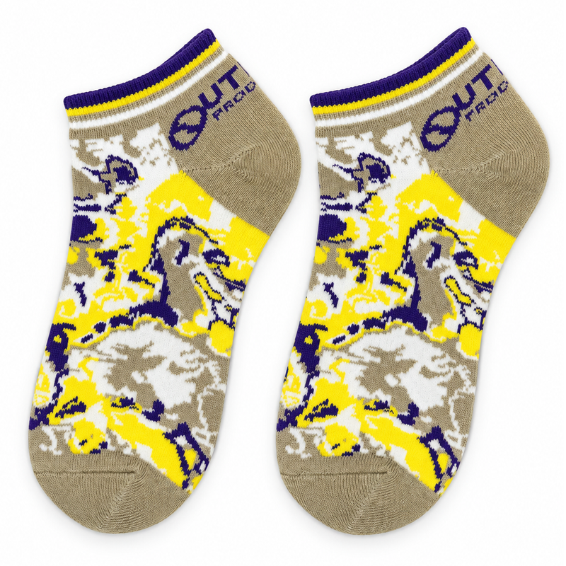 RETRO POP ART ANKLE SOCKS