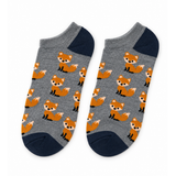LITTLE FOX GREY ANKLE SOCKS