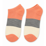 SUNSET COLORBLOCK ANKLE SOCKS