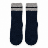 NAVY CLASSIC STRIPE COZY WARM SOCKS