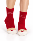 SANTA CLAUS RED COZY WARM SOCKS