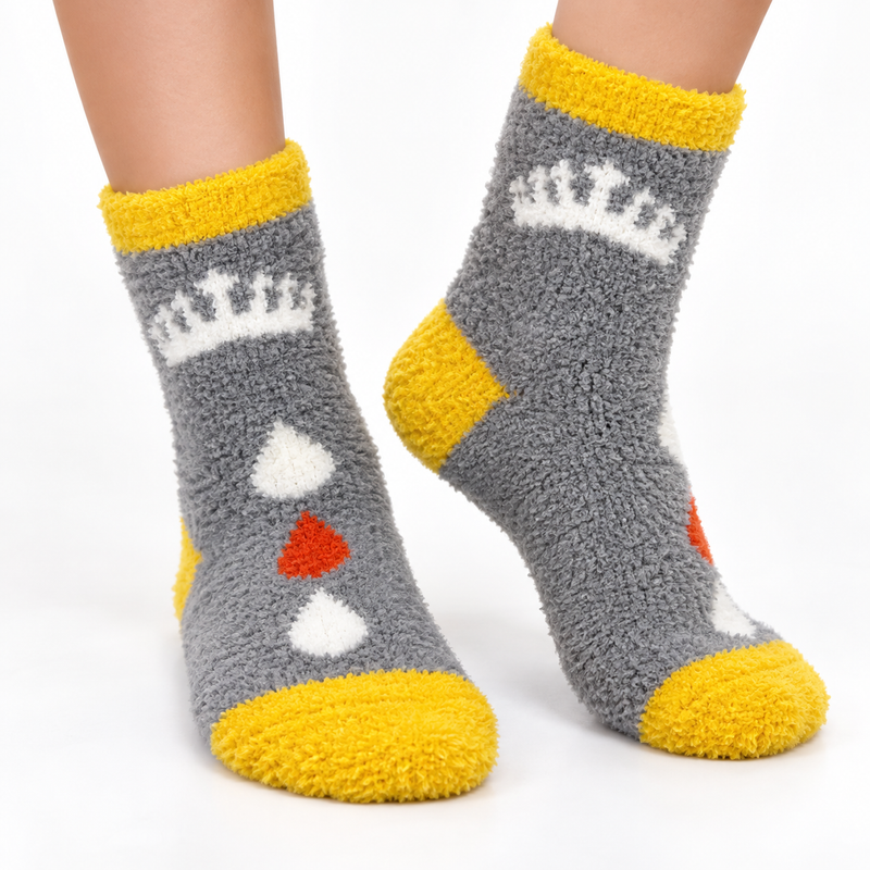 THE PRINCE KIDS COZY WARM SOCKS (5-10YRS)