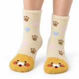 PAW PRINTS & HEARTS COZY WARM SOCKS