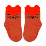 SLEEPY FOX BABY GRIP SOCKS (0-6 MONTHS)
