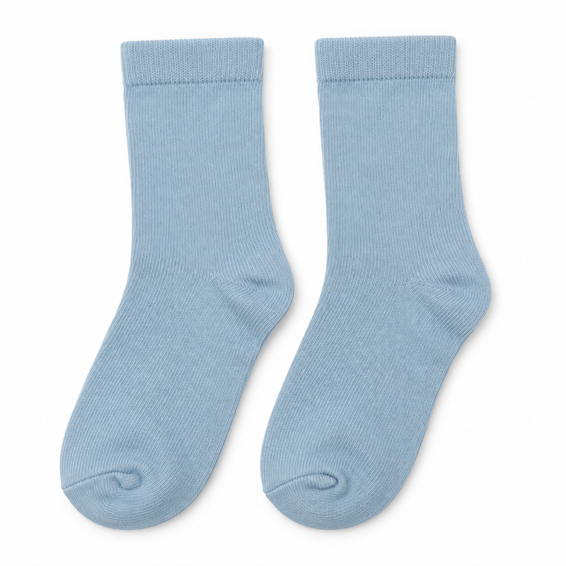 POWDER BLUE EVERYDAY KIDS SOCKS (5-10 YEARS)