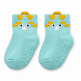 DINO BUDDY BABY GRIP SOCKS (0-6 MONTHS)