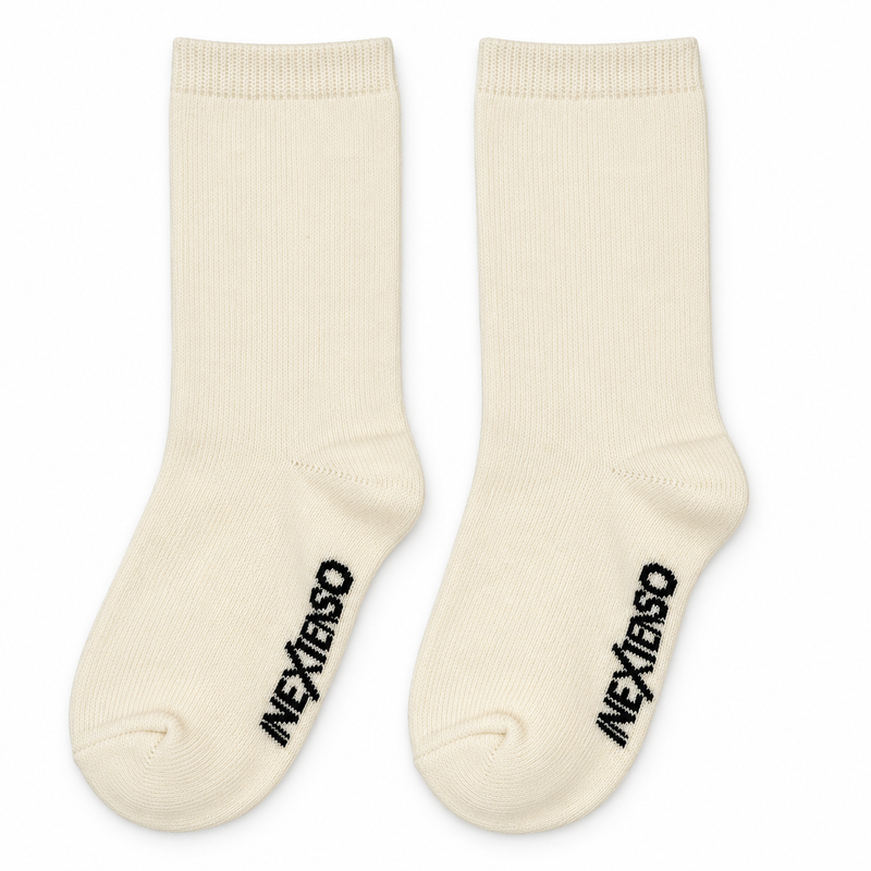MINIMAL CREAM EVERYDAY KIDS SOCKS (2-4 Years)