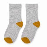 MUSTARD POP CONTRAST KIDS SOCKS (2-4 Years)