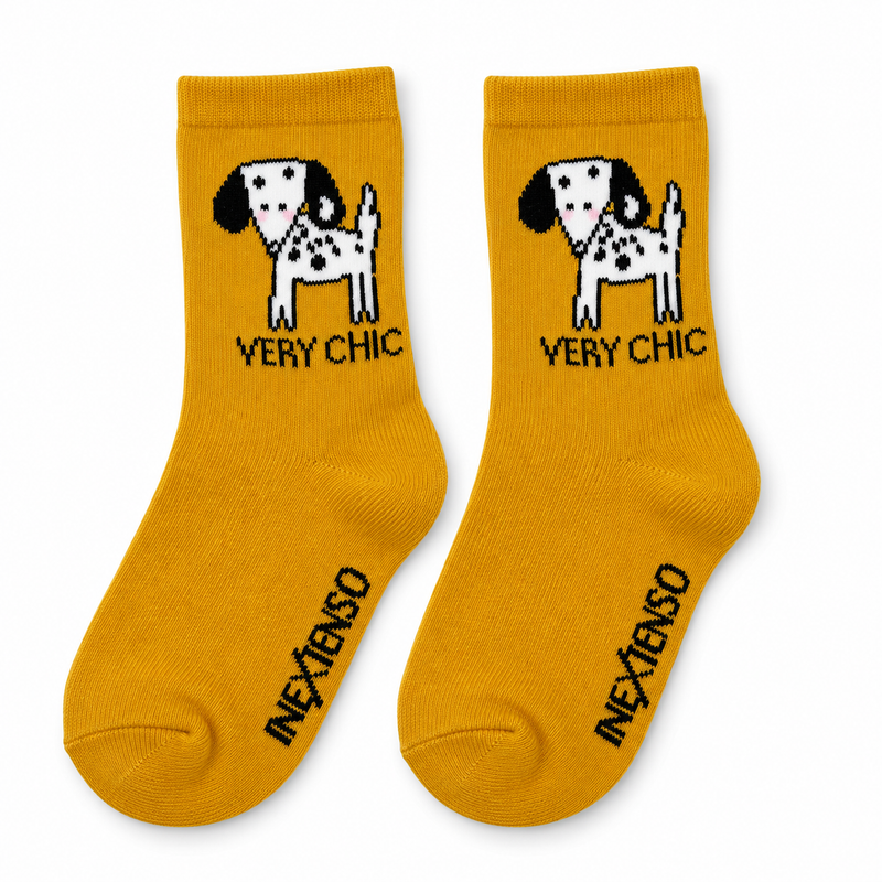 VERY CHIC DALMATIAN KIDS SOCKS (2-4 Years)
