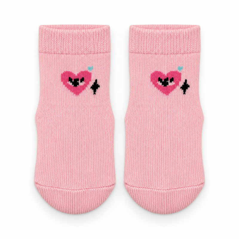 SWEETHEART WINK BABY SOCKS (0-6 MONTHS)