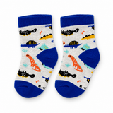 DINO PARADE BABY SOCKS (0-6 MONTHS)