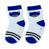 BLUE BEAR BUDDY ANTI SLIP SOCKS (6-24 MONTHS)