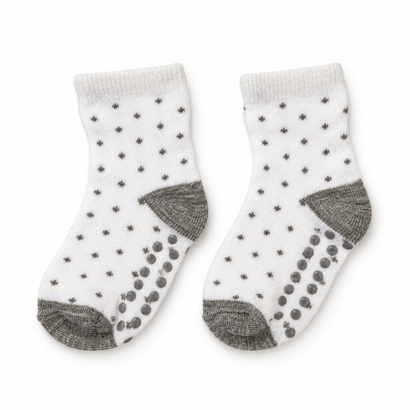 TINY STAR DOTS ANTI SLIP SOCKS (6-24 MONTHS)