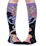 COSMIC CONNECTION KNEE HIGH SOCKS