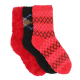 LUMINOUS SCARLET COZY WARM SOCKS BUNDLE