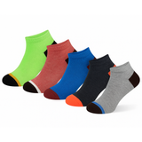 PACK OF 5 - POP ACCENT ANKLE SOCKS