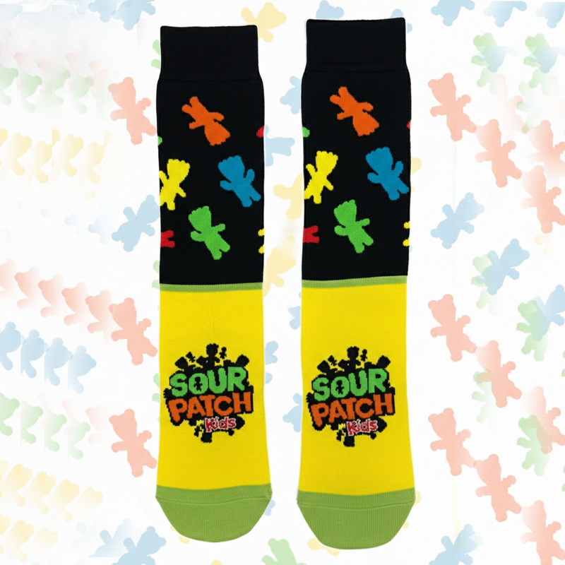 SOUR PATCH KIDS CANDY CREW SOCKS