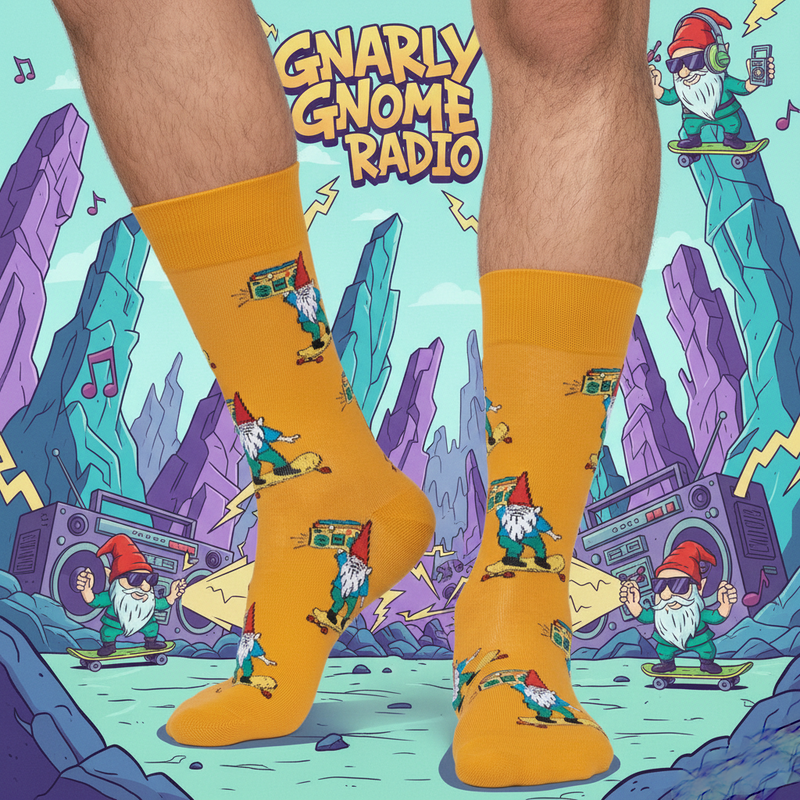 GNARLY GNOME CREW SOCKS