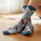 BIRD IS THE WORD CREW SOCKS