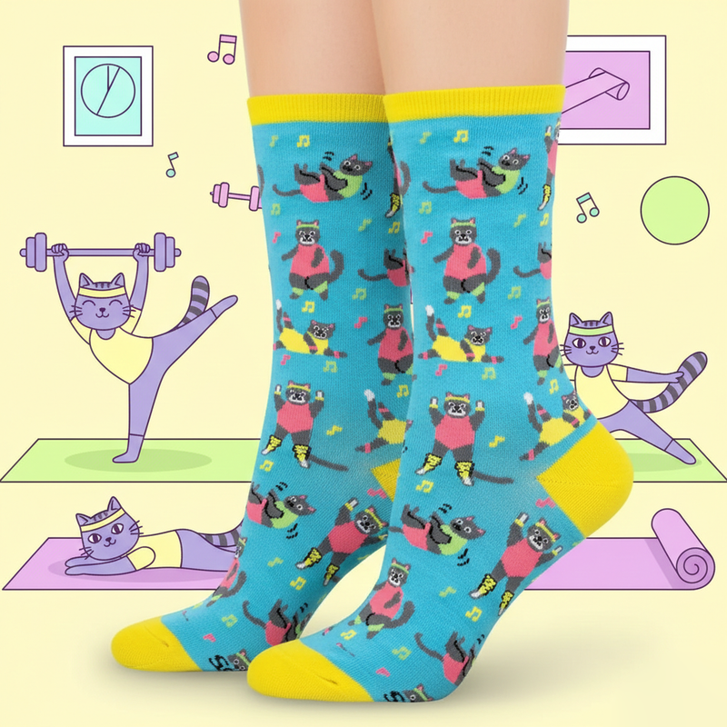 EXERCISE CATS - SOCKS