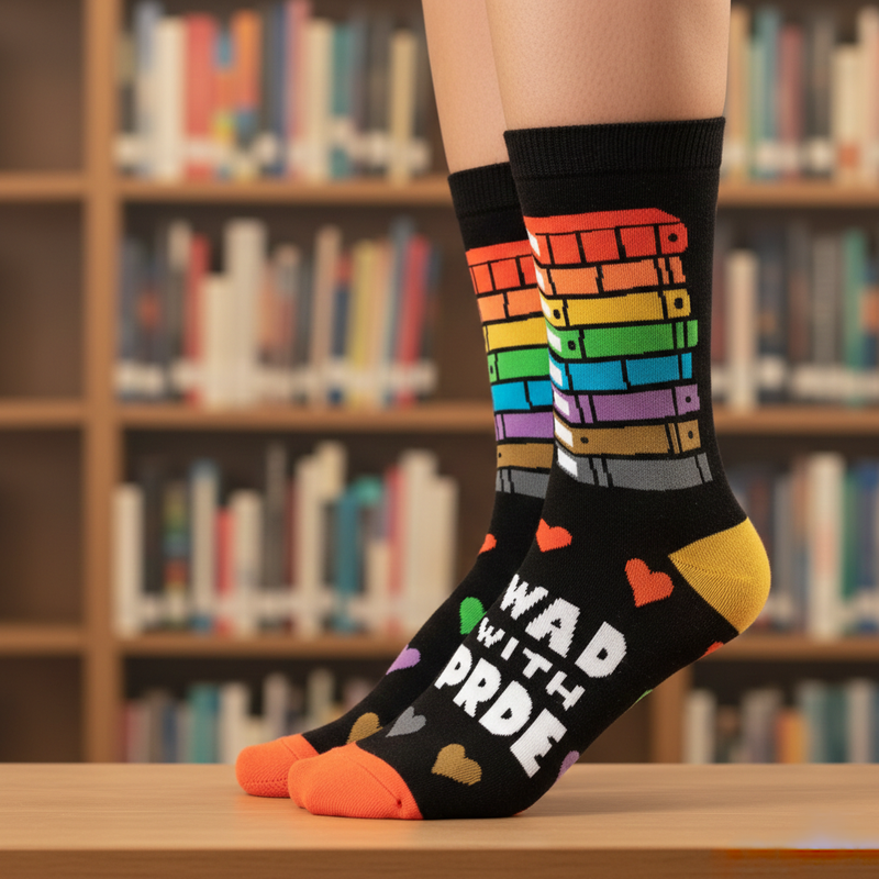 READ WITH PRIDE SOCKS