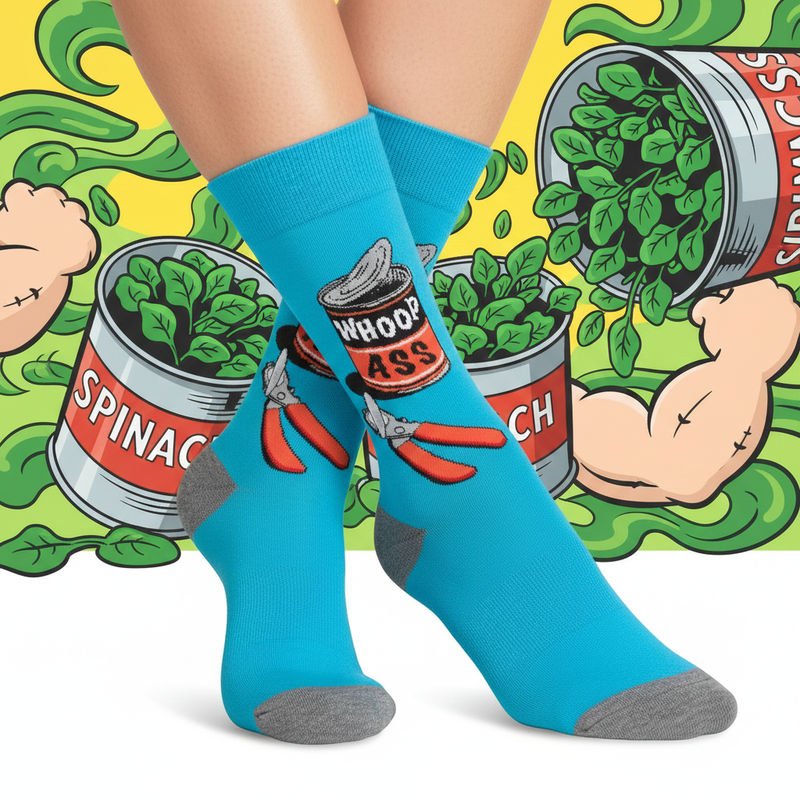 POPEYE SPINACH SOCKS