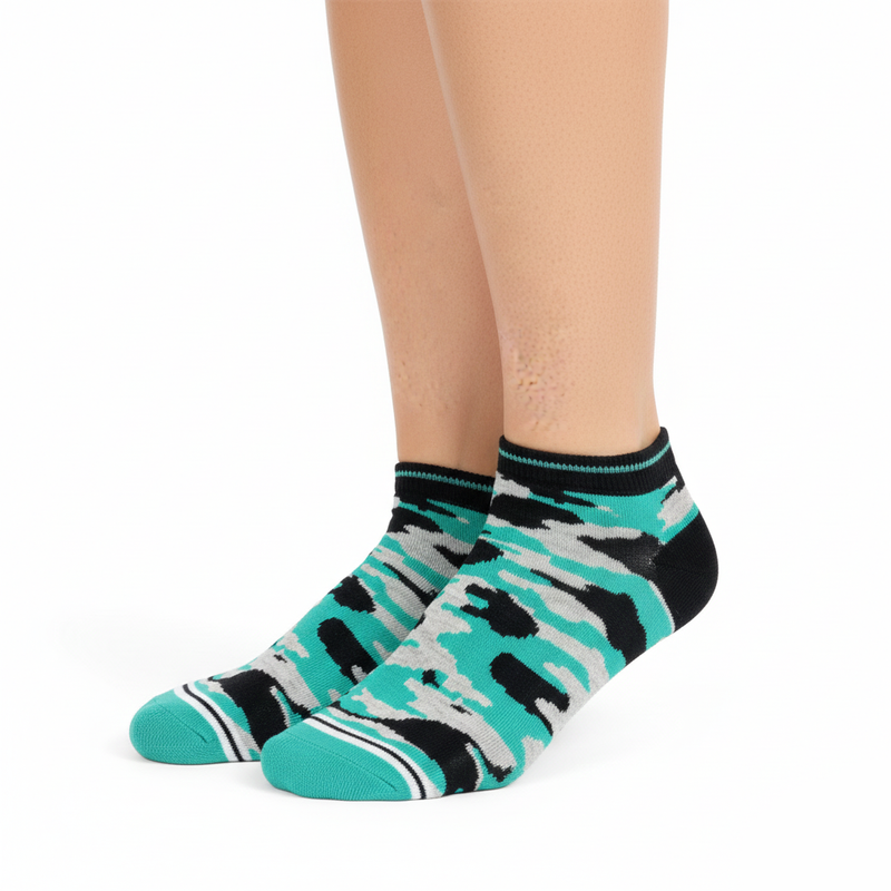 CAMOUFLAGE ANKLE SOCKS