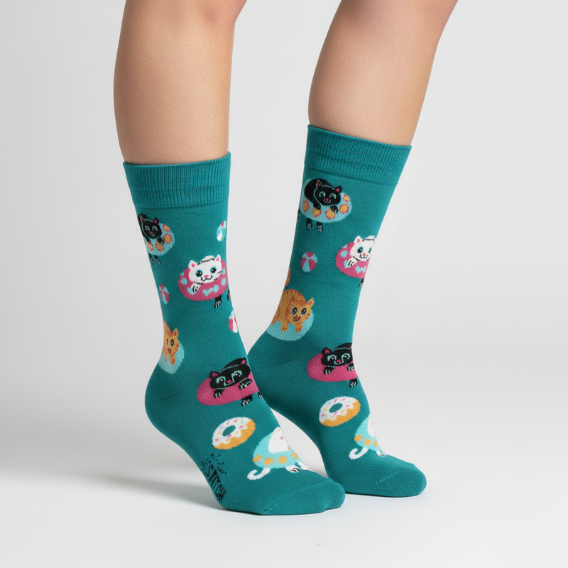 DONUT POOL SIDE CAT PARTY CREW