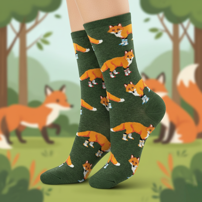 "SOCKSY FOXES" SOCKS