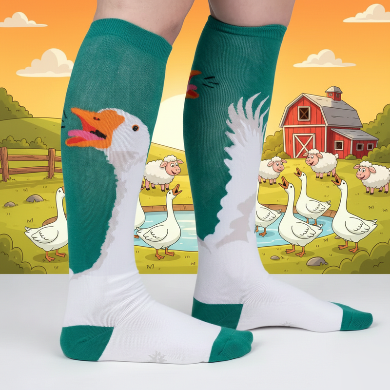 GOOSE HONK! KNEE HIGH SOCKS
