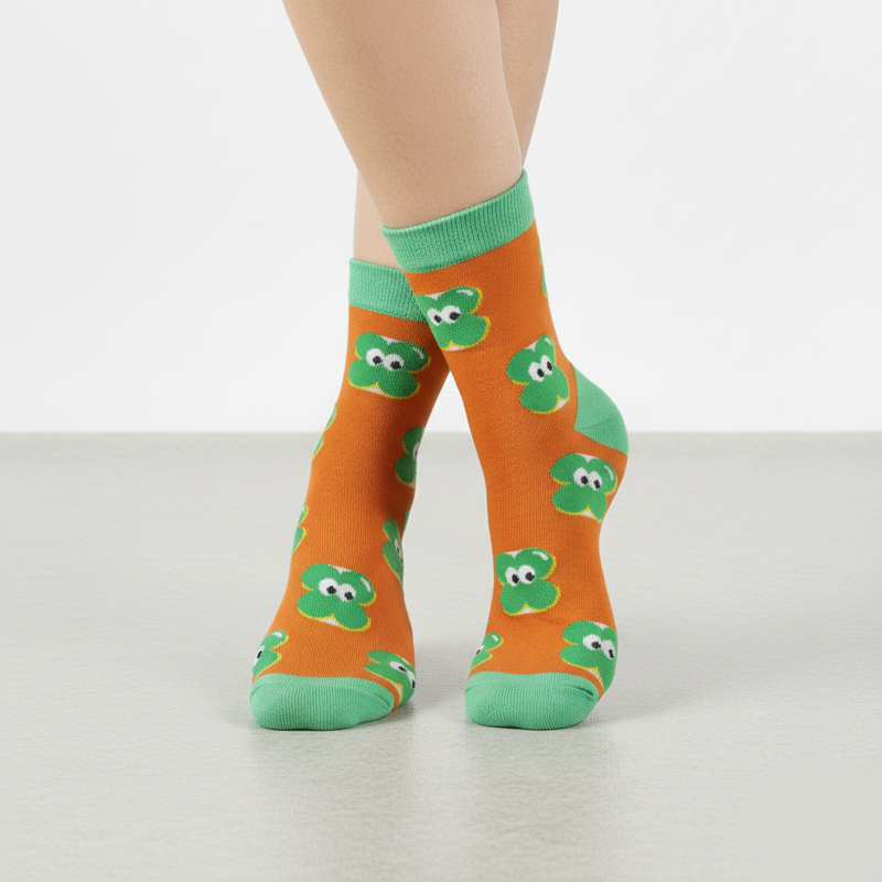 BIG-EYED BUDDY ANKLE SOCKS