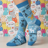 I LOVE MY CAT SOCKS