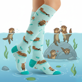 MY OTTER HALF KNEE HIGH SOCKS