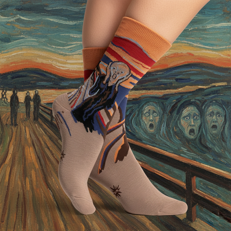 THE SCREAM SOCKS