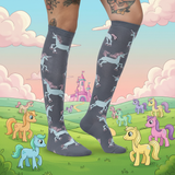 ROLLING WITH MY PONIES KNEE HIGH SOCKS