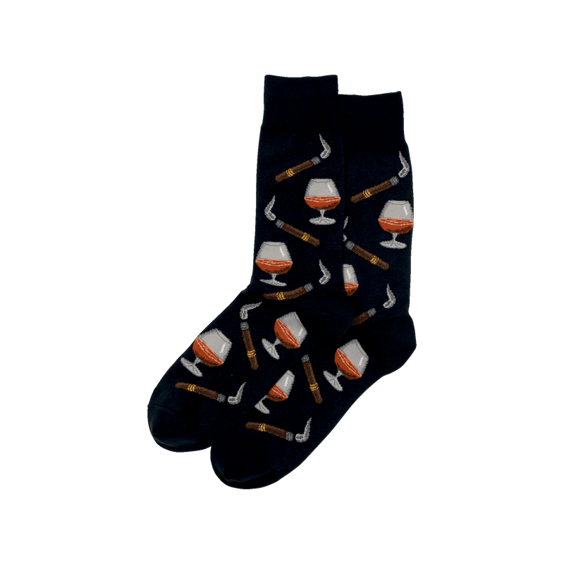 COGNAC AND CIGARS SOCKS