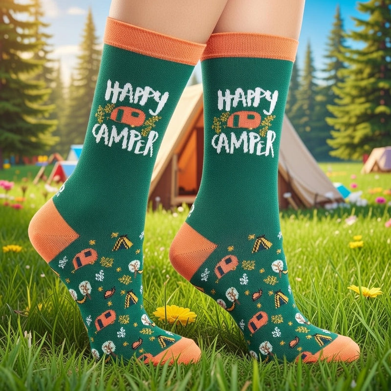 HAPPY CAMPER SOCKS