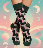 THE RETRO HALF-MOON DREAM SOCKS
