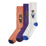 RL POLO URBAN BEAR STYLE SOCKS - PACK OF 3