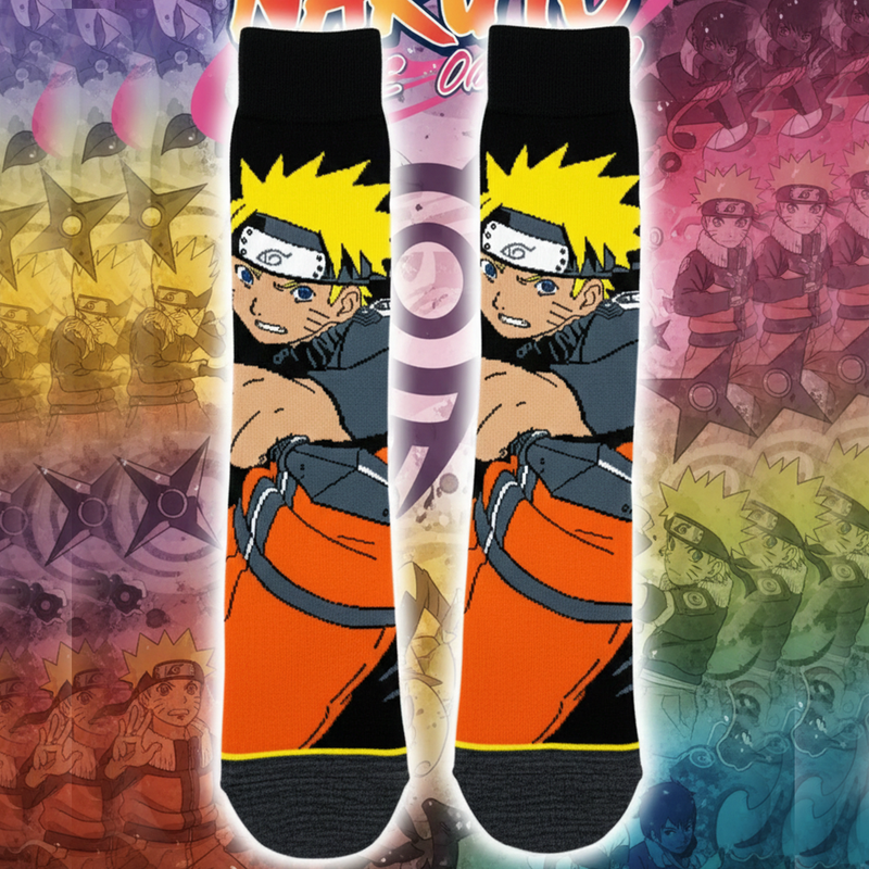 NARUTO CHARACTER PORTRAIT CREW SOCKS