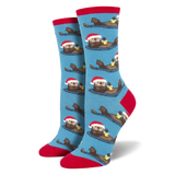 OTTERLY MERRY CREW SOCKS